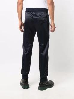 Versace pantalon de jogging à logo imprimé