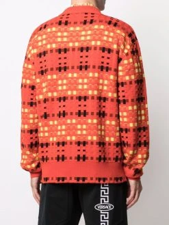 Vendre-Réclame Versace Pull à motif tartan pulls homme 10 Versace pull à motif tartan