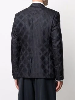 Versace Réduction Blazer à fines rayures blazers homme 10 Versace blazer à fines rayures