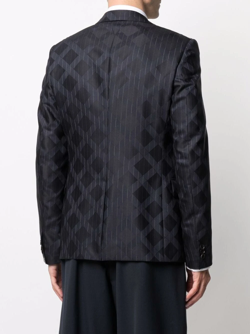 Versace Réduction Blazer à fines rayures blazers homme 6 Versace blazer à fines rayures