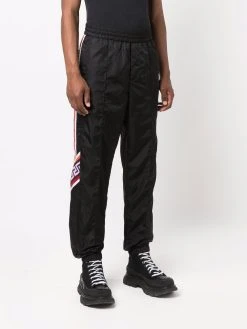 Versace pantalon de jogging à détails Greca