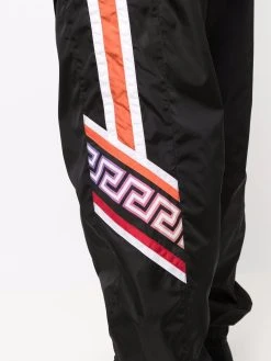 Versace pantalon de jogging à détails Greca