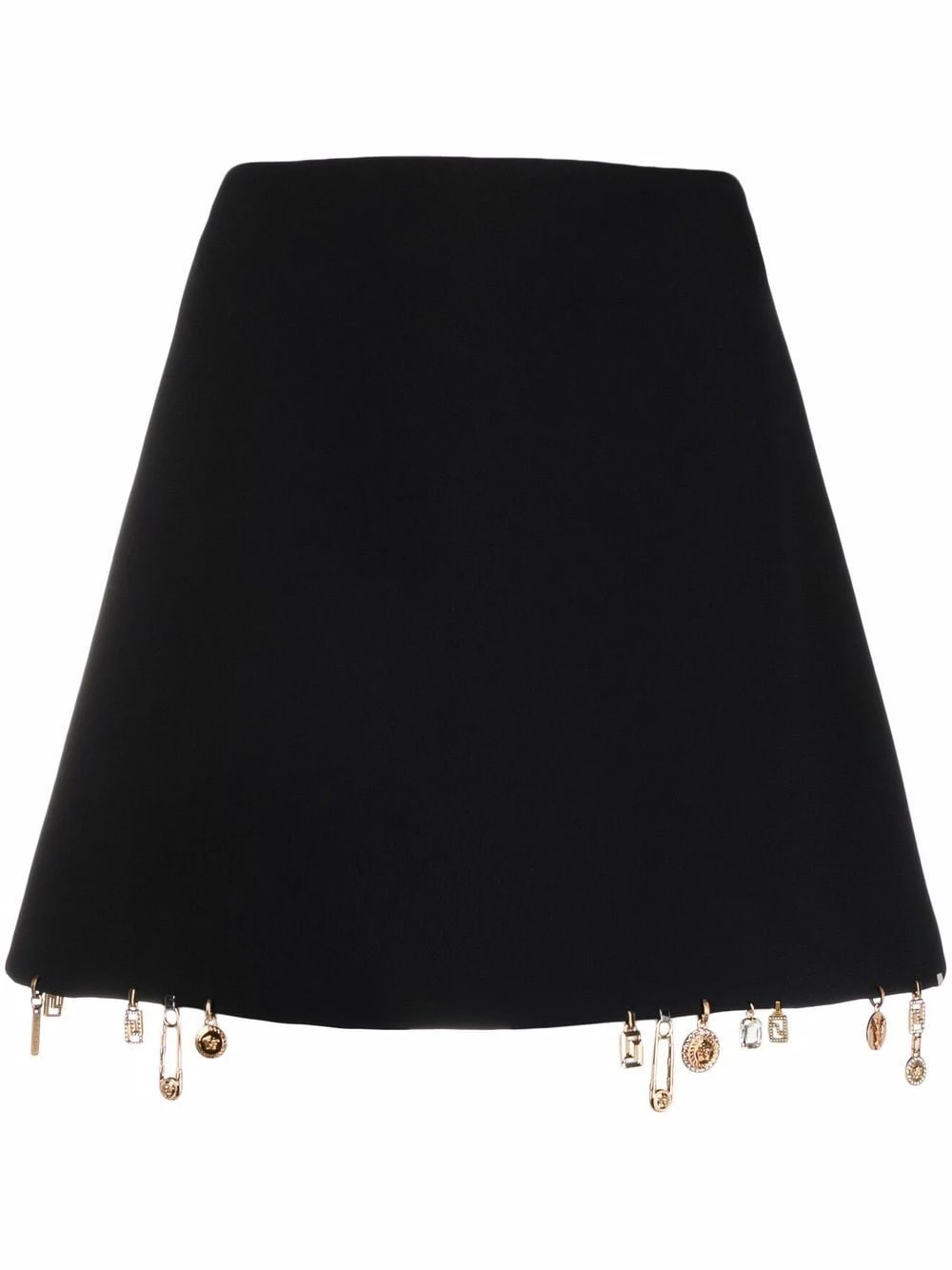 Versace Minijupe trapèze à breloques Faible Prix jupes trapèze femme 3 Versace minijupe trapèze à breloques