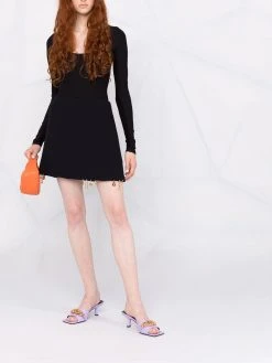 Versace minijupe trapèze à breloques