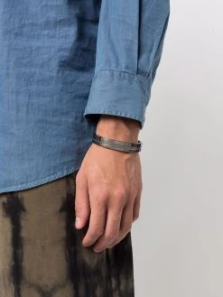 Versace bracelet torque à détail Greca