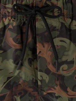 Versace short de bain à imprimé baroque