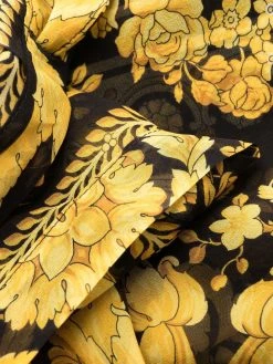 Versace robe de plage à imprimé baroque