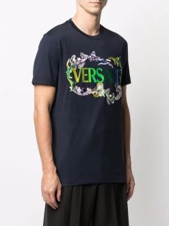 Versace t-shirt à logo imprimé