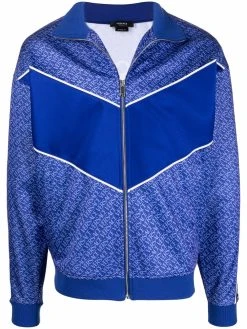 Versace veste de sport à logo imprimé
