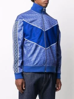 Versace veste de sport à logo imprimé