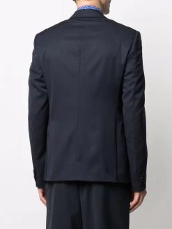 Prix Avantageux Versace Veste en laine à simple boutonnage blazers homme 10 Versace veste en laine à simple boutonnage