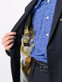 Prix Avantageux Versace Veste en laine à simple boutonnage blazers homme 11 Versace veste en laine à simple boutonnage