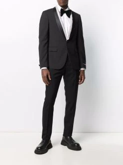 Versace pantalon de costume en laine