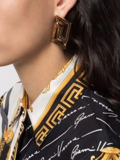 Versace puces d'oreilles Greca
