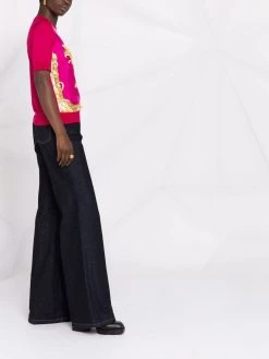 Versace t-shirt à imprimé baroque