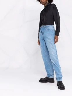 Versace chemise à détails Greca