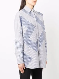 Versace chemise Greca à manches longues