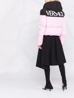 Versace Faible Prix Veste matelassée bicolore doudounes femme 13 Versace veste matelassée bicolore