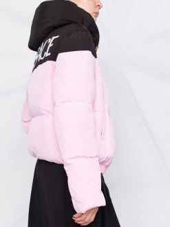 Versace Faible Prix Veste matelassée bicolore doudounes femme 10 Versace veste matelassée bicolore