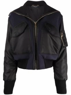 Versace veste bomber crop