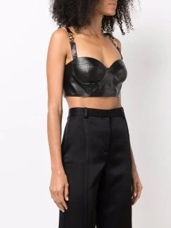 Versace haut-bustier à plaques Medusa