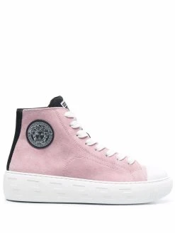 Versace baskets montantes à motif Greca