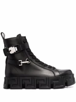 Versace bottines Greca Labyrinth