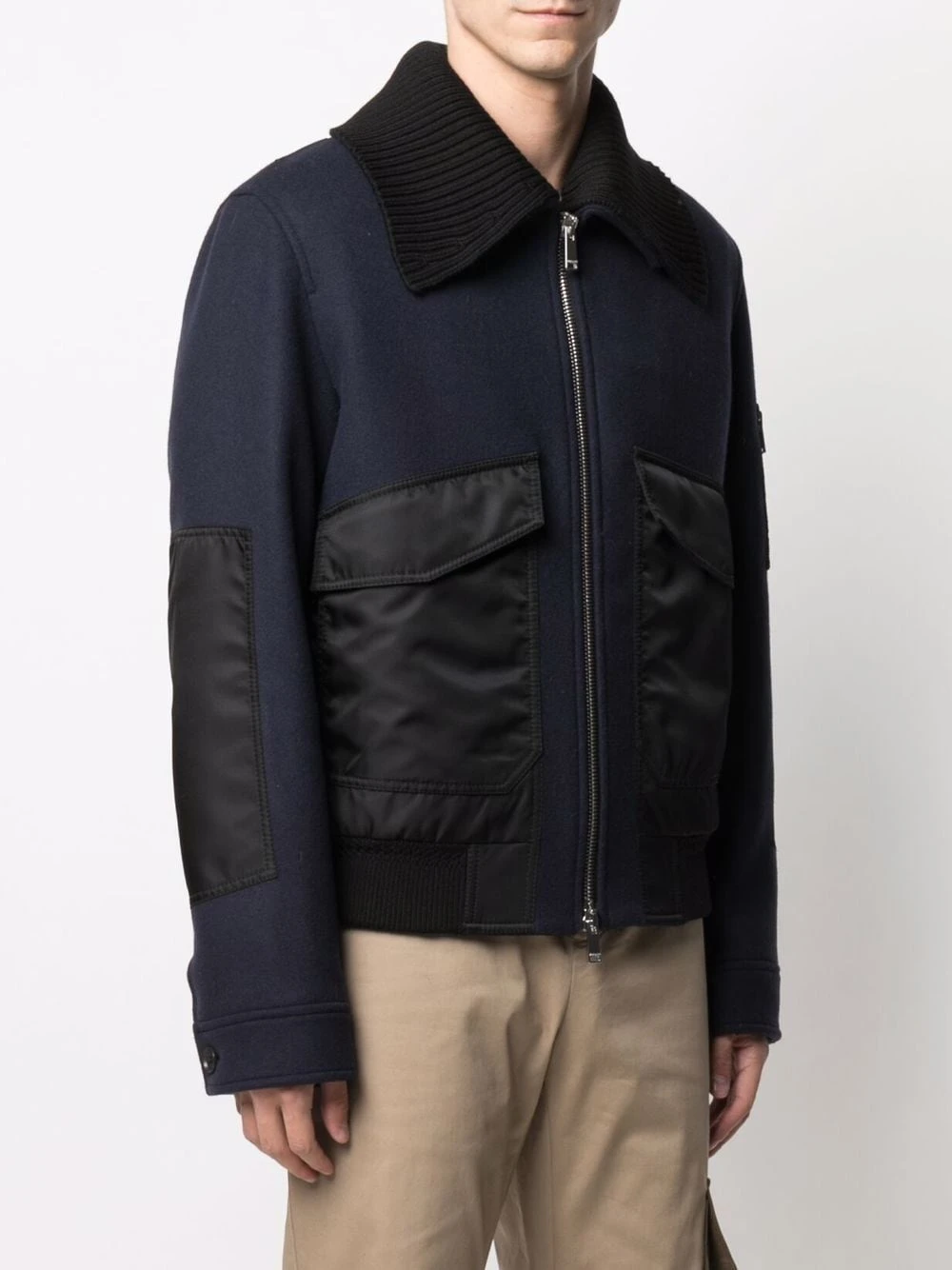 Versace Prix Gelé Veste bomber à col oversize vestes bomber homme 5 Versace veste bomber à col oversize