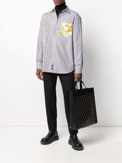 Versace pochette Medusa à détails de clous