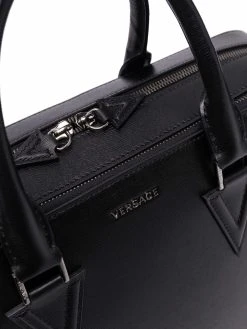 Versace Porte documents à logo Prix Usine sacs cabas homme 10 Versace porte-documents à logo