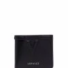 Versace portefeuille à logo embossé