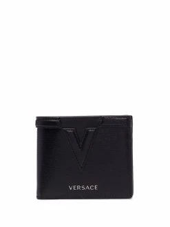 Versace portefeuille à logo embossé
