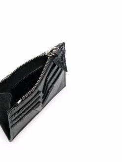 Versace porte-cartes à logo imprimé