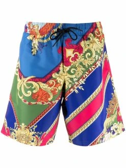 Versace short de bain à imprimé Medusa Renaissance