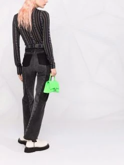 Versace haut Greca à manches longues