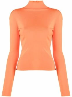 Versace haut en jersey Ă col montant