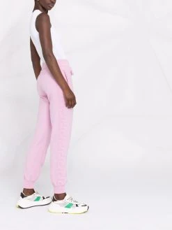 Versace pantalon de jogging à détail Greca
