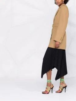 Versace manteau à boutonnière croisée