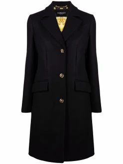 Versace manteau Medusa en laine