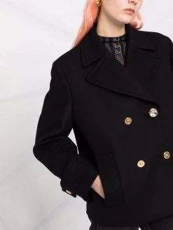 Versace caban à boutonnière croisée Medusa