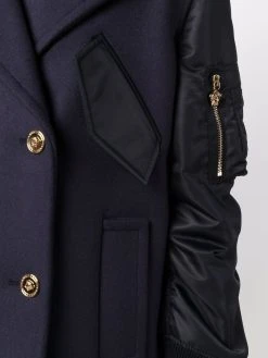 Versace caban à boutonnière croisée