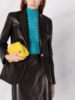 Versace blazer à simple boutonnage