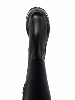 Versace bottes en cuir