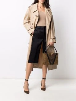 Versace sac à main Virtus à imprimé peau de python