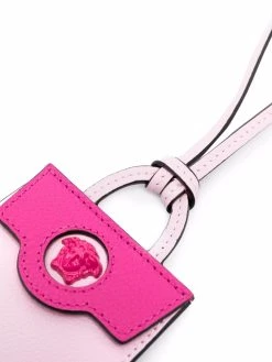 Versace breloque sac La Medusa en cuir
