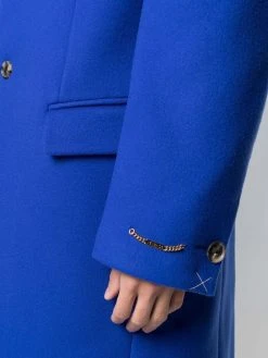 Versace manteau à simple boutonnage