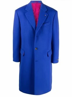 Versace manteau Ă simple boutonnage