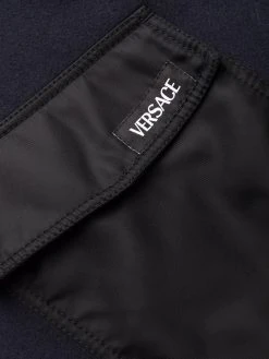 Versace veste à fermeture zippée