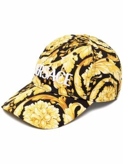 Versace casquette à imprimé baroque
