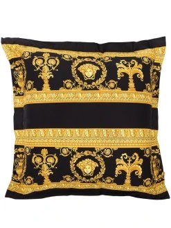 Versace coussin à imprimé baroque